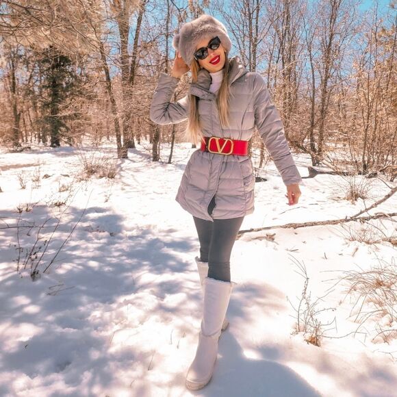 Lauren RALPH LAUREN JACKET Feather Filling - Picture 1 of 9